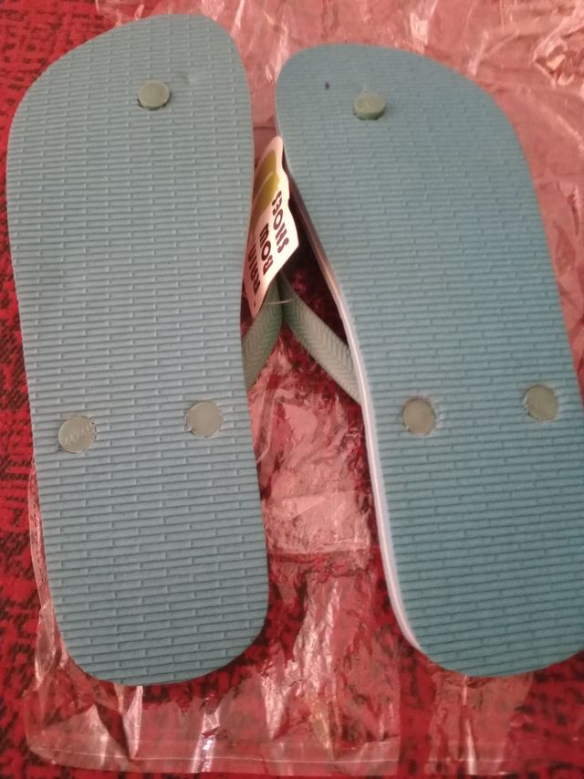 Chanclas verdes nº45 - nuevas