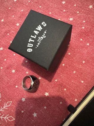 Anillo Outlaws Amsterdam acero inoxidable
