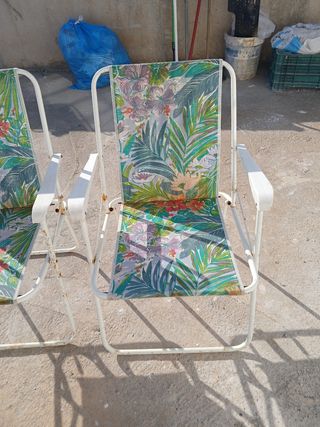 2 Sillas Plegables