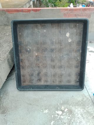 Bandeja plástica usada
Tengo más de una