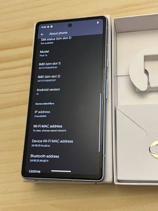 Google Pixel 7a 5G 128GB . Azul