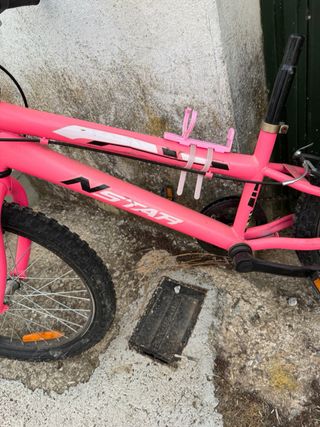 Bicicleta niña 20" rosa