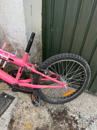 Bicicleta niña 20" rosa