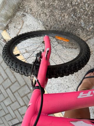 Bicicleta niña 20" rosa