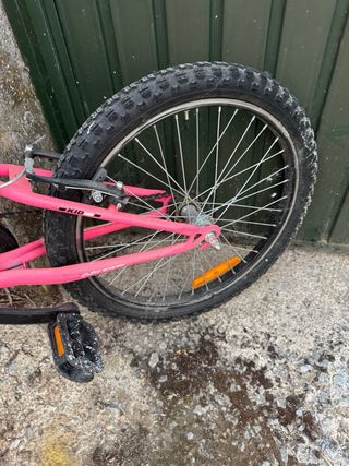 Bicicleta niña 20" rosa