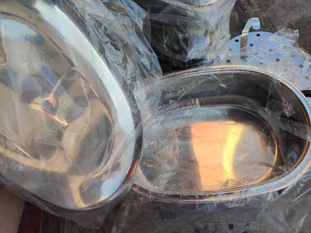 Set pentole acciaio inox 