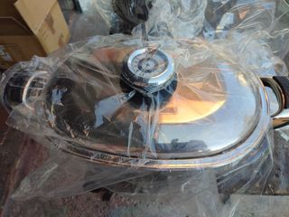 Set pentole acciaio inox - 3pz