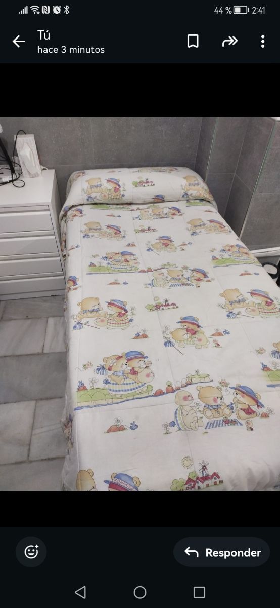 Edredón bebé cama 90 - Ositos