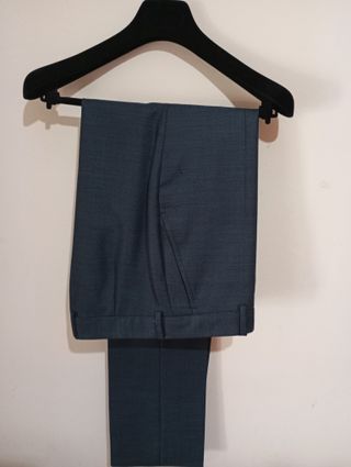Traje Purificación García - Azul - L -