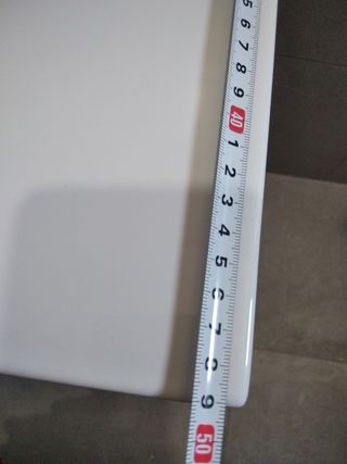 Lavabo con mueble baño - marrón