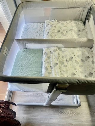 Cuna gemelar Chicco - Minicuna doble