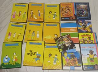Más de 15 DVDs infantiles - dibujos animados