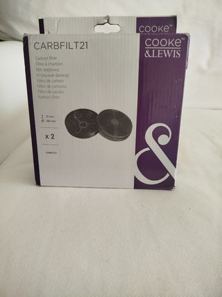 Filtros Carbón Cooke & Lewis (2 unid)
