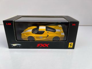 Ferrari FXX 2006 Yellow 1:43 Hot Wheels Elite