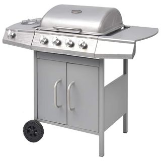 vidaXL Barbacoa grill de gas 4+1 quemadores