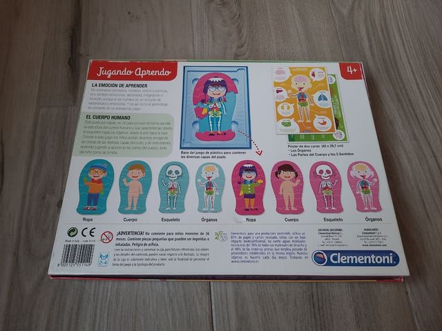 Puzzle Cuerpo Humano Clementoni