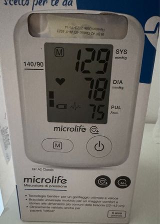 Misuratore pressione Microlife BP A2 Classic