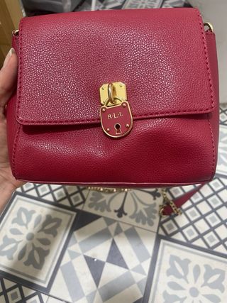 Bolso Ralph Lauren rojo