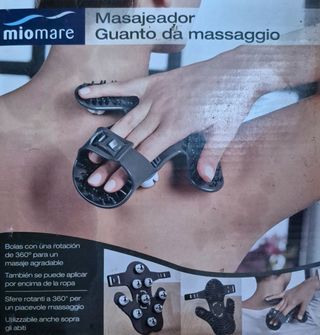 Se vende guante de masaje corporal.