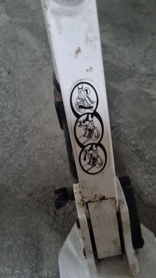 Patinete Oxelo blanco