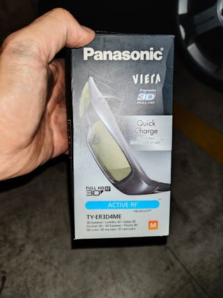 DOS Gafas Panasonic TY-ER3D4ME 3D