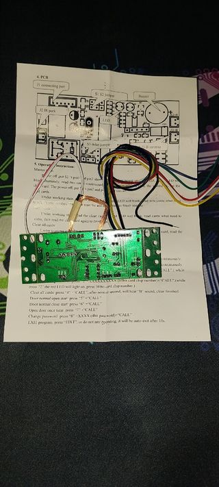 2 Módulos Control Acceso RFID 125 KHz
