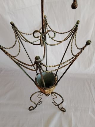 Paragüero vintage forja.