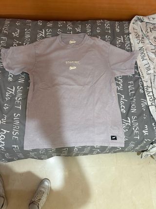 Camiseta STWD Pull & Bear Rosa