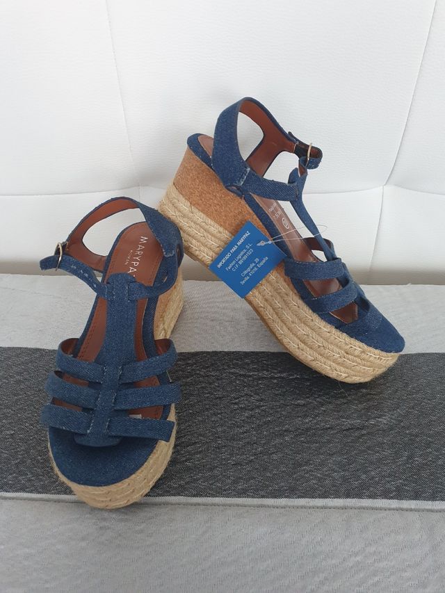 Sandalias vaqueras
