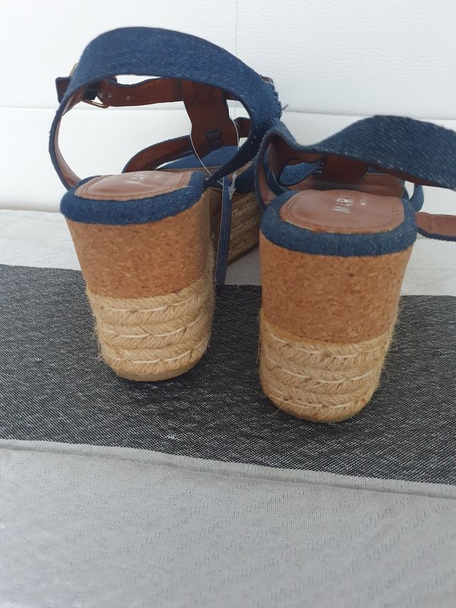 Sandalias vaqueras