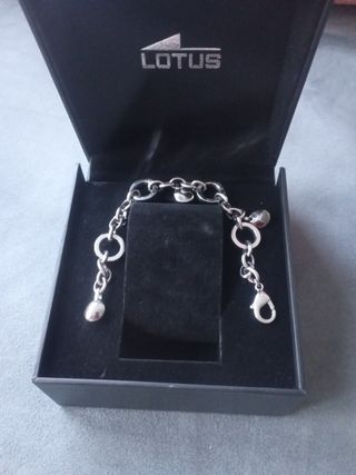 Pulsera Lotus plata