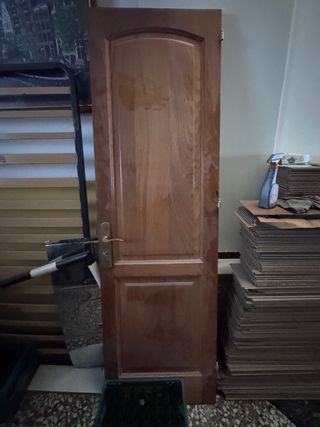 Puerta madera maciza - 1 ud.