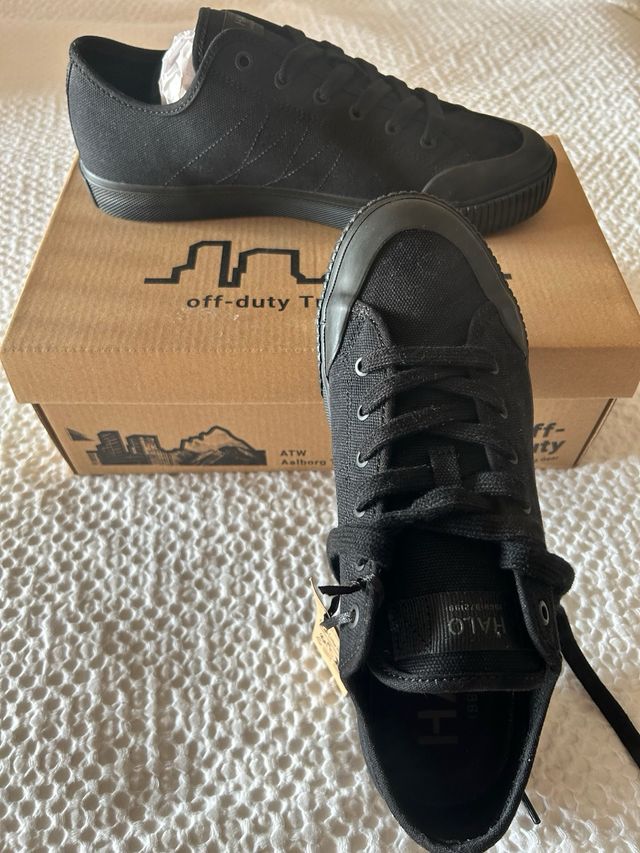 Zapatillas Halo negras talla 41 - nuevas