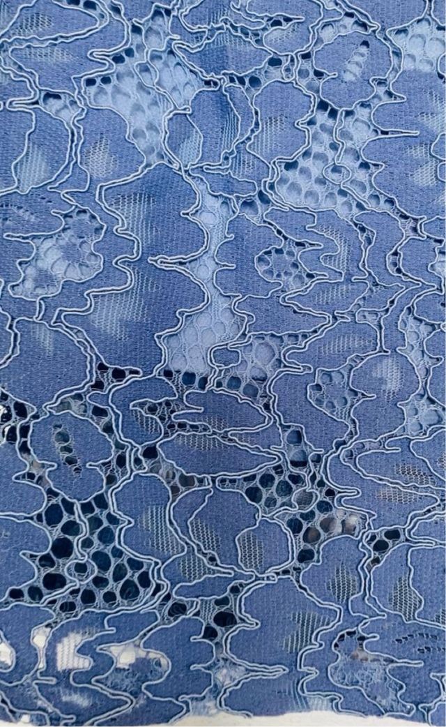 Completo pizzo azzurro CAMOMILLA