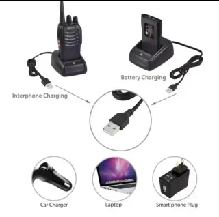  2 Pezzi Radio Baofeng  888S + Accessori NUOVE