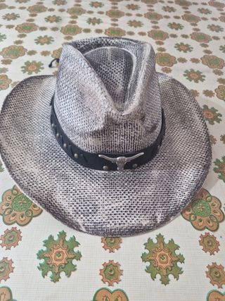 Sombrero Peter Grimm Gris y Blanco
