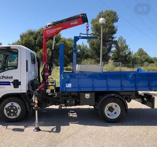Renault Maxity 2019 con grua Fassi M30