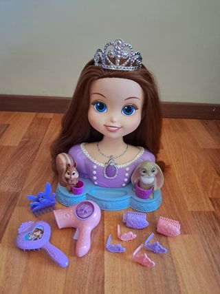Testa Sofia Principessa - Gioco capelli