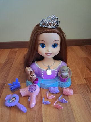 Testa Sofia Principessa - Gioco capelli