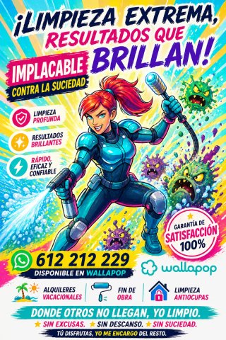 Servicios de limpieza   Tortosa y alrededores