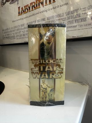 Trilogía Star Wars VHS - Precintada 25 Años!