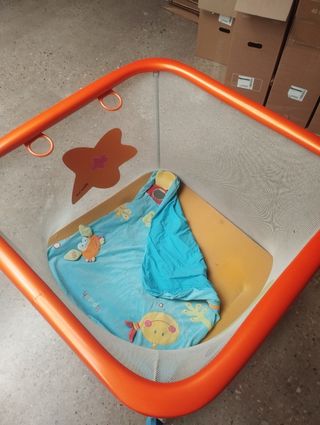 Parque juegos bebé plegable
