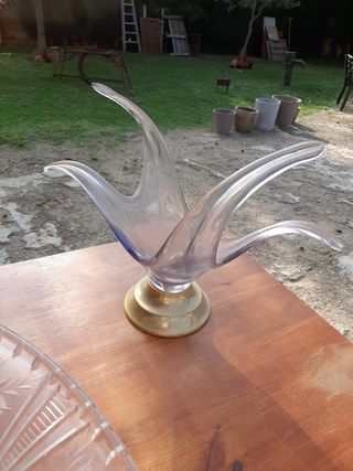 Centros de mesa de cristal vintage