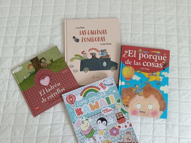 Pack libros infantiles y regalo libro kawaii