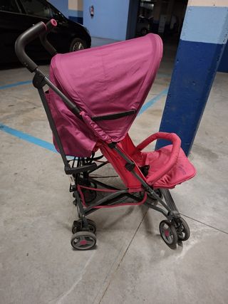 Silla paseo Asalvo bebé rosa