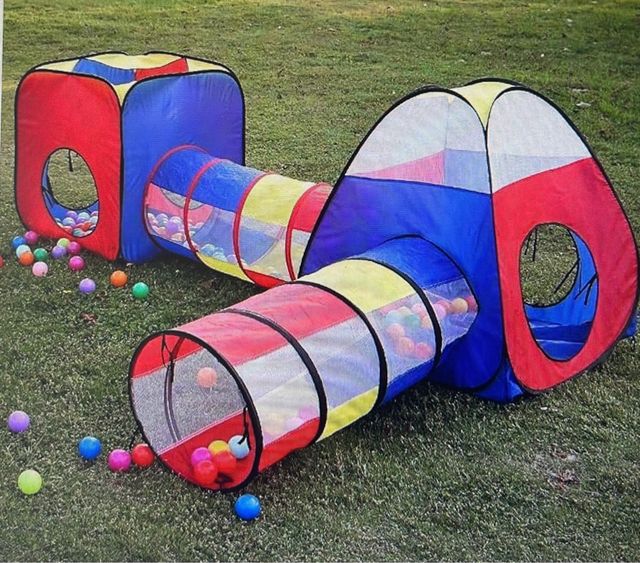 Tenda gioco bimbi 4 pezzi