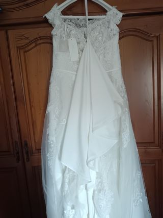 Vestido novia san patrick, aire barcelona.