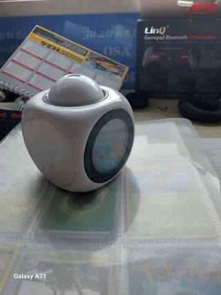 Orologio sveglia cubo LED