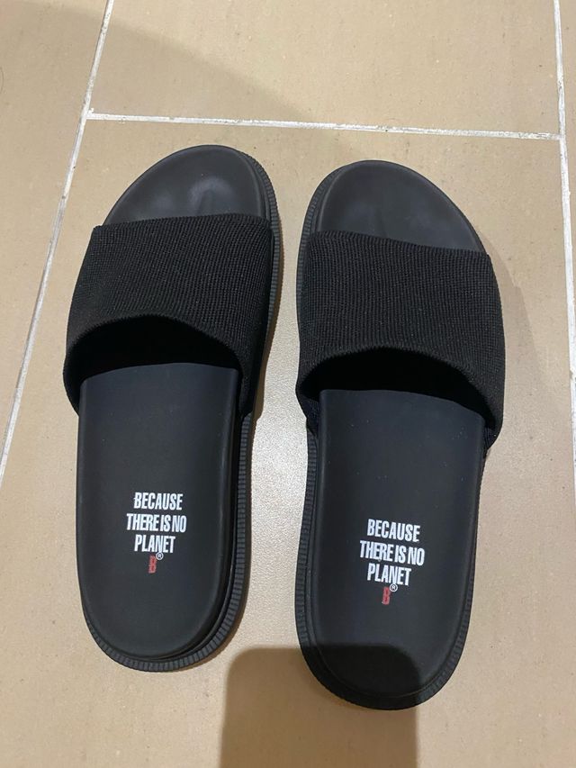 Chanclas Ecoalf negras, talla 38