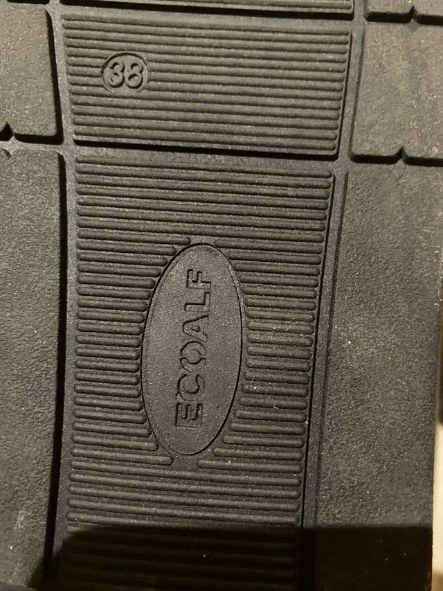 Chanclas Ecoalf negras, talla 38